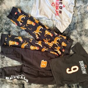 NFL Black and Orange Kids Outfit